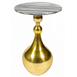 Кофейный столик с мраморной столешницей Sleeve Arabia варинант исполнения - 1 | Loft Concept в Брянске