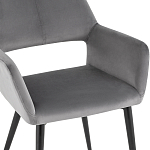 Стул с подлокотниками серый NEASAN STOOL варинант исполнения - 6 | Loft Concept в Брянске