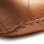 Дизайнерское кожаное кресло в форме руки Poltronova Joe Gold  Armchair варинант исполнения - 9 | Loft Concept в Брянске