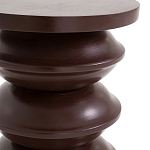 Фигурный приставной столик бордового цвета  AMORPHOUS варинант исполнения - 3 | Loft Concept в Брянске