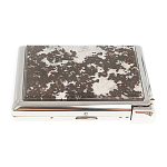 Портсигар на 20 сигарет с газовой зажигалкой из натурального камня Флогопит Stone Cigarettes Cases варинант исполнения - 2 | Loft Concept в Брянске