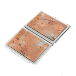 Портсигар с газовой зажигалкой из натурального камня Пегматит Stone Cigarettes Cases варинант исполнения - 2 | Loft Concept в Брянске