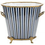 Кашпо Blue black design варинант исполнения - 1 | Loft Concept в Брянске