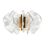 Бра с крупными прозрачными лепестками с рельефной поверхностью Ethereal Bloom варинант исполнения - 1 | Loft Concept в Брянске