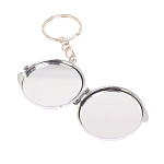 Зеркало брелок карманное двухстороннее из натурального камня Оникс Silver Stone Mirrors варинант исполнения - 6 | Loft Concept в Брянске