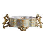 Чаша с орнаментом на бронзовых ножках в виде львов Eden Garden варинант исполнения - 3 | Loft Concept в Брянске