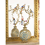 Бронзовый подсвечник Птичий рай Flora варинант исполнения - 5 | Loft Concept в Брянске