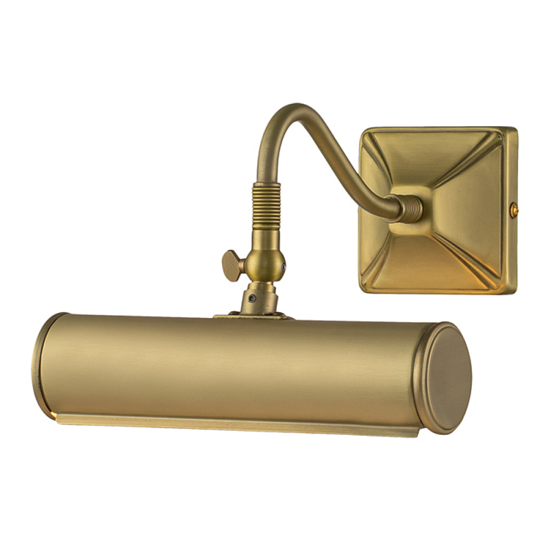 Светильник для картин с коротким цилиндрическим плафоном Elstead Lighting Латунь Бронза в Брянске | Loft Concept 