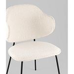 Стул Bellamy букле молочный варинант исполнения - 2 | Loft Concept в Брянске