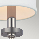 Бра для ванных комнат с белым тканевым цилиндрическим плафоном Feiss варинант исполнения - 2 | Loft Concept в Брянске