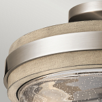 Потолочный светильник с прозрачным стеклянным плафоном с эффектом пузырьков Kichler варинант исполнения - 3 | Loft Concept в Брянске