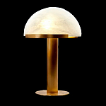 Настольная лампа c абажуром в форме купола из натурального камня  Heavenly Harmony варинант исполнения - 1 | Loft Concept в Брянске