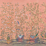 Обои ручная роспись Belvoir Apricot  варинант исполнения - 1 | Loft Concept в Брянске