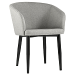 Мягкое кресло на металлических ножках Shaggy Grey варинант исполнения - 1 | Loft Concept в Брянске