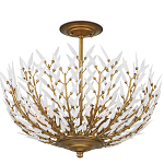 Потолочный светильник в форме цветка Hanging Flowers варинант исполнения - 2 | Loft Concept в Брянске