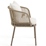 Кресло уличное Bonnie Beige Chair варинант исполнения - 3 | Loft Concept в Брянске