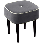 Квадратный мягкий пуф на черных ножках Winton Pouf Square варинант исполнения - 21 | Loft Concept в Брянске