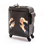 Чемодан дорожный SELETTI Travel Kit Trolley Lipstick Black варинант исполнения - 3 | Loft Concept в Брянске