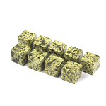 Камни для охлаждения виски из натурального камня змеевик Natural Stone Cube варинант исполнения - 4 | Loft Concept в Брянске