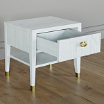 Прикроватная тумбочка с ящиком Elsa Dreams White варинант исполнения - 2 | Loft Concept в Брянске