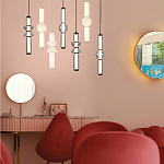 Подвесной светильник с белыми матовыми плафонами Hiding secrets варинант исполнения - 6 | Loft Concept в Брянске