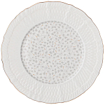 Обеденный сервиз белого цвета из фарфора на 6 персон 23 предмета Floral Charm варинант исполнения - 1 | Loft Concept в Брянске