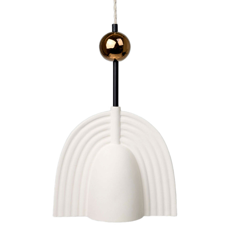 Подвесной светильник MOROSHKA one [white] Белый Бронза в Брянске | Loft Concept 