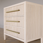 Комод Primo с 3 выдвижными ящиками Светлый дуб варинант исполнения - 2 | Loft Concept в Брянске