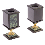 Настольный письменный набор из нефрита на ножках Executive Recruitment варинант исполнения - 3 | Loft Concept в Брянске