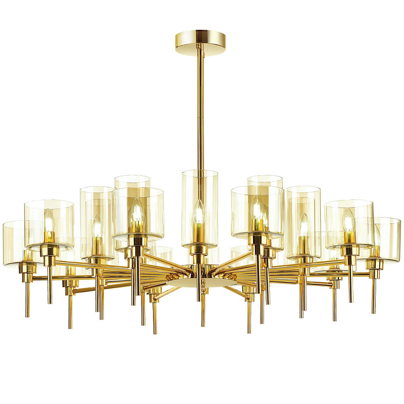 Люстра AXO Light Spillray Gold Lamps 20 Золотой Янтарь (Amber) Люстра AXO Light Spillray Gold Lamps 20 Золотой Янтарь (Amber) в Брянске | Loft Concept