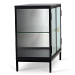 Сервант двухдверный с рифленым стеклом The Keeper варинант исполнения - 2 | Loft Concept в Брянске