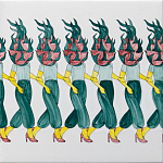 Плитка дизайнерская Фруктовый лес варинант исполнения - 2 | Loft Concept в Брянске