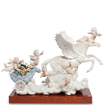 Статуэтка фарфоровая Небесная колесница Charming Statuette варинант исполнения - 1 | Loft Concept в Брянске