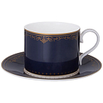 Чайный набор из фарфора синий на 6 персон 12 предметов 300 мл Porcelain Horse Set  варинант исполнения - 1 | Loft Concept в Брянске