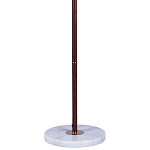 Торшер с плиссированным белым абажуром Pleated White Floor Lamp варинант исполнения - 3 | Loft Concept в Брянске