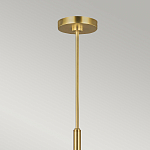 Люстра с 6-ю лампами на тонких изогнутых рожках в современном стиле Feiss варинант исполнения - 3 | Loft Concept в Брянске