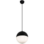 Подвесной светильник шар Ponzio Flos Black Sphere Hanging Lamp варинант исполнения - 4 | Loft Concept в Брянске