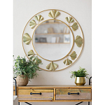 Зеркало настенное в металлическом обрамлении Mirror Golden Portal варинант исполнения - 3 | Loft Concept в Брянске