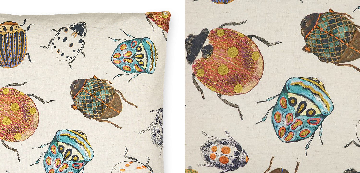 Подушка Beetles Подушка Beetles - Loft-Concept в Брянске