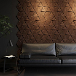 Гипсовая 3D панель с принтографией PM-50 варинант исполнения - 2 | Loft Concept в Брянске