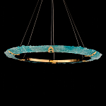 Люстра в форме кольца с цветочным декором Warm Heavenly Light варинант исполнения - 5 | Loft Concept в Брянске