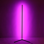 Торшер черного цвета на угловом основании Arteriors варинант исполнения - 3 | Loft Concept в Брянске