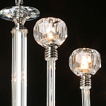 Люстра с 8-ю лампами и гранеными стеклянными плафонами Prism Gala варинант исполнения - 6 | Loft Concept в Брянске