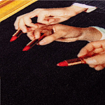 Коврик Seletti Lipstick Black варинант исполнения - 2 | Loft Concept в Брянске