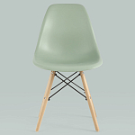 Пластиковый стул на ножках из массива бука Eames Mint варинант исполнения - 3 | Loft Concept в Брянске