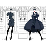 Megan Hess. Elegance варинант исполнения - 6 | Loft Concept в Брянске