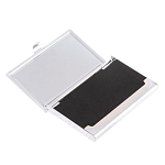 Визитница карманная металлическая с накладкой из натурального камня Апатит Stone Business Card Holders варинант исполнения - 3 | Loft Concept в Брянске