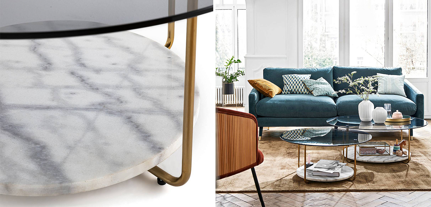 Кофейный стол White Marble Кофейный стол White Marble - Loft-Concept в Брянске