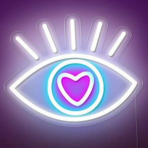 Неоновая настенная лампа Lucky Eye Neon Wall Lamp
