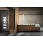 Кухонный гарнитур из массива дуба и камня Ratio Dada Engenereed варинант исполнения - 10 | Loft Concept в Брянске